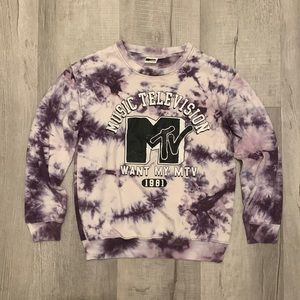 MTV Tie-Dye Sweater